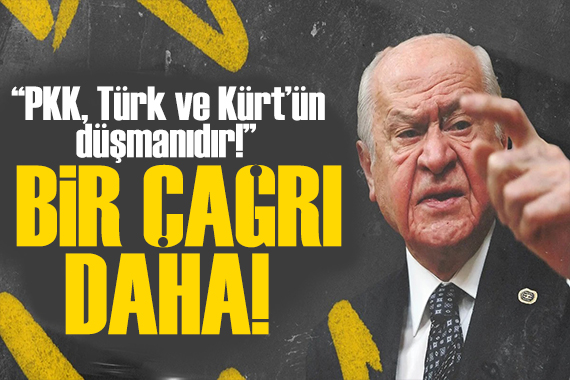 Bahçeli den dikkat çeken çağrı: İç barış için uyarımdır