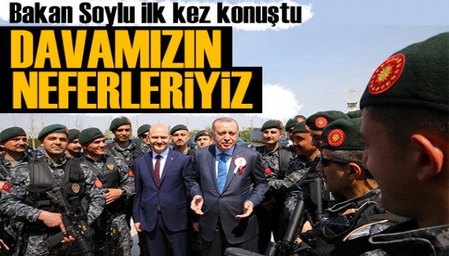 Bakan Soylu'dan iddialara yanıt: Biz davamızın neferleriyiz