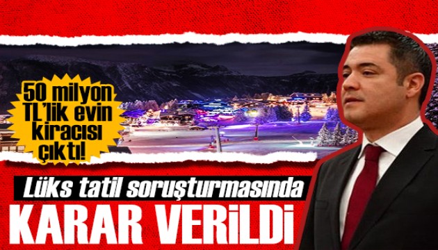 Murat Ongun'un 'lüks tatil' davasında karar çıktı! Delil bulunamadı