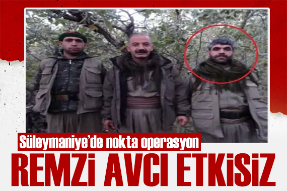 MİT ten Süleymaniye de nokta operasyon: Remzi Avcı etkisiz hale getirildi
