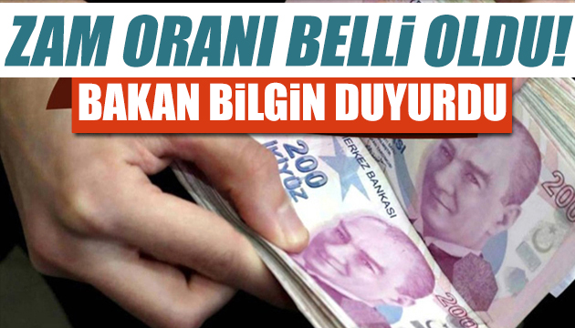 Memur zam oranı belli oldu