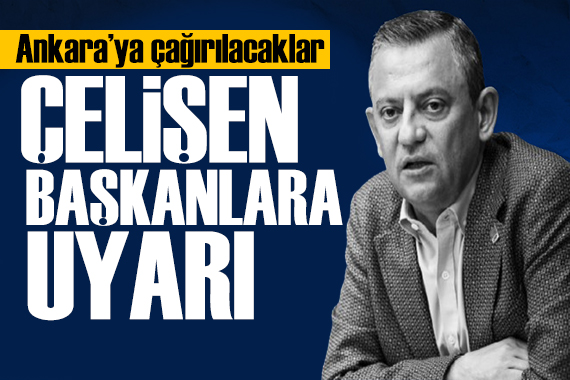 Özgür Özel den parti görüşüyle çelişen başkanlara uyarı