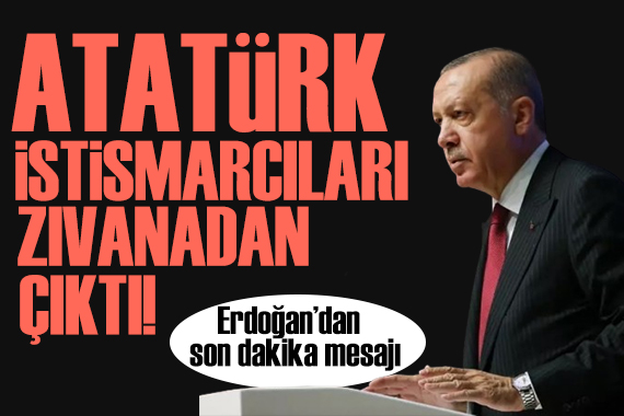 Cumhurbaşkanı Erdoğan Atatürk ü Anma Töreninde: Kuklaların oyununu bozacağız!