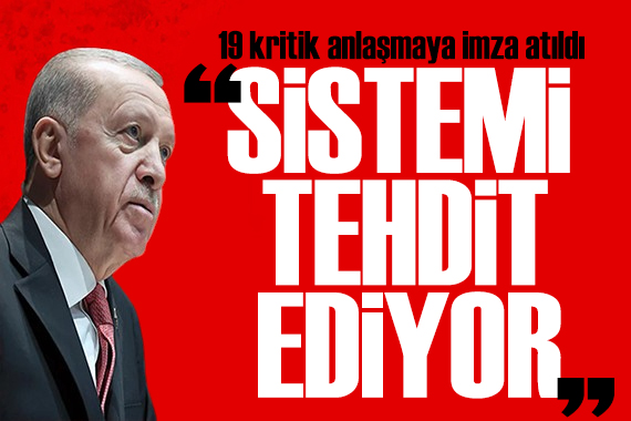 19 kritik anlaşma! Erdoğan Kırgızistan da açıkladı: Sistemi tehdit ediyor