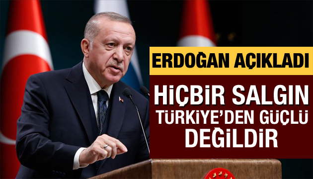 Erdoğan dan önemli açıklamalar