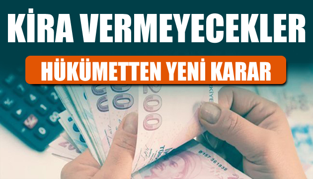 İşletmeler kira vermeyecekler