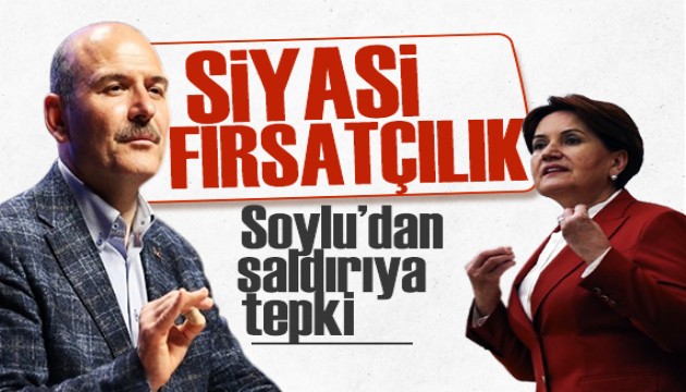 İYİ Parti İl Başkanlığına saldırı! Bakan Soylu'dan tepki: Provokasyondur!