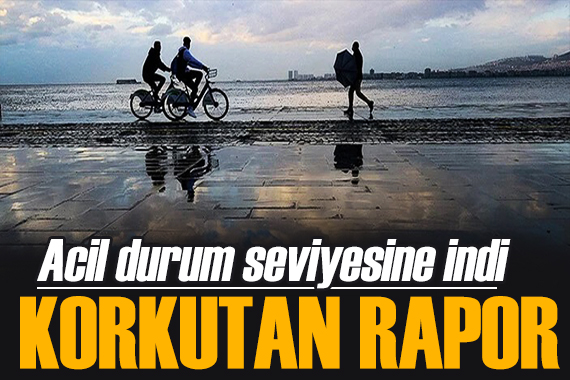 Meteoroloji den korkutan rapor: Acil durum seviyesine indi