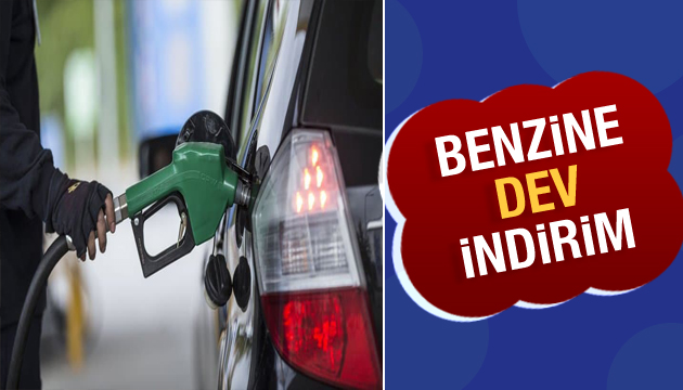 Benzine büyük indirim geliyor