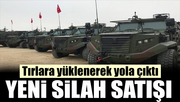 Türk zırhlı muharebe aracı  Hızır  yola çıktı