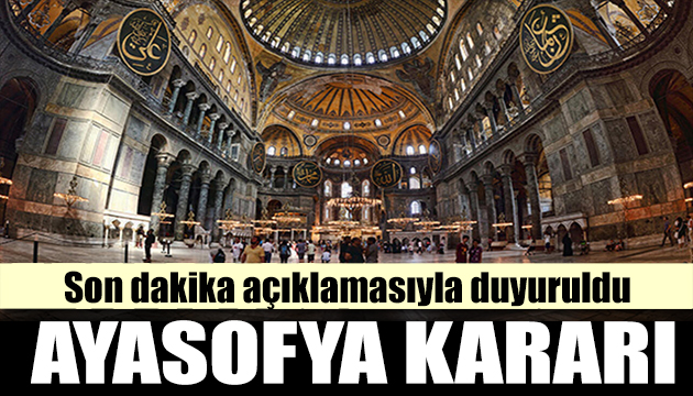 Diyanet ten Ayasofya açıklaması