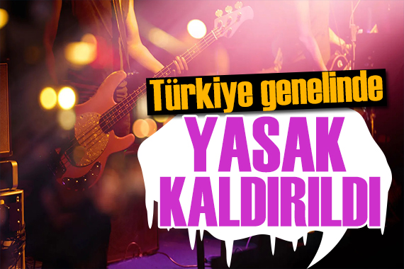 MÜYORBİR duyurdu: Müzik kısıtlaması Türkiye genelinde kaldırıldı