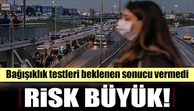 Yayılma azalmazsa korona virüste risk büyük