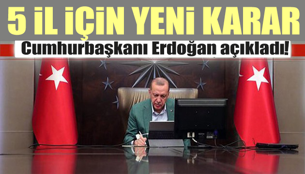 Erdoğan açıkladı: Genel Hayata Etkili Afet Bölgesi ilan edildi