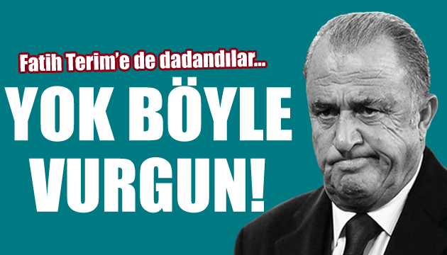 Yok böyle vurgun! Fatih Terim tuzağa düşmedi