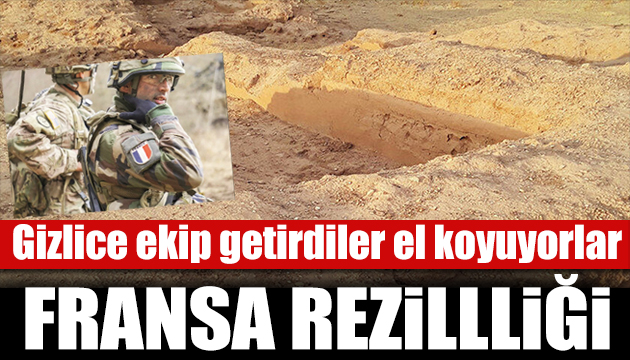 Fransa, PKK korumasında tarihi eser çalıyor