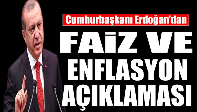 Cumhurbaşkanı Erdoğan'dan kısıtlama açıklaması