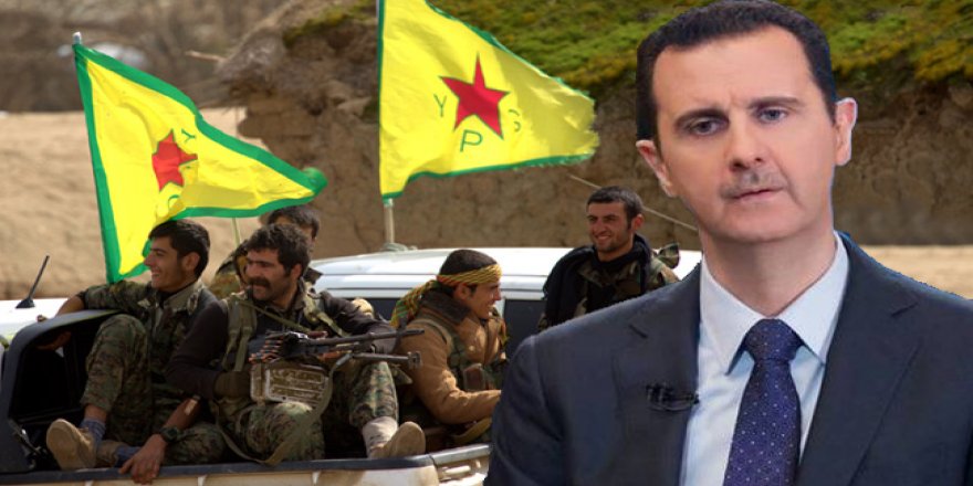 Esed rejimi ve YPG/PKK birleşiyor
