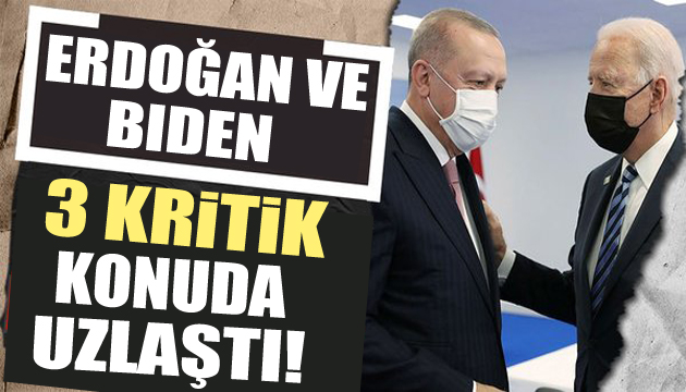 Kritik NATO zirvesi: Erdoğan ve Biden uzlaştı