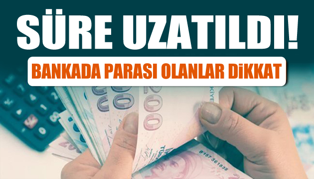 Bankada parası olanlar dikkat! İndirim 2 ay daha sürecek