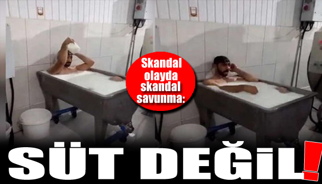Konya daki süt fabrikasında skandal savunma: Süt değil