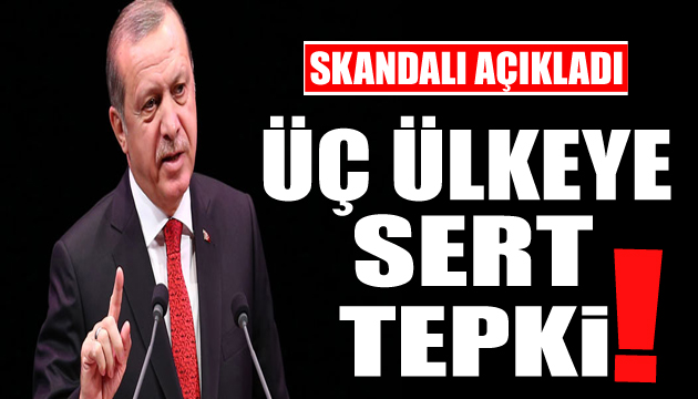 Erdoğan dan Minsk Üçlüsüne sert tepki!