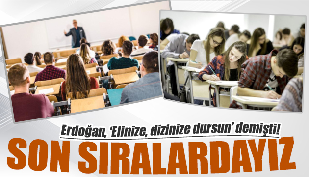 Öğrencilere mali destek sırasında alttayız!