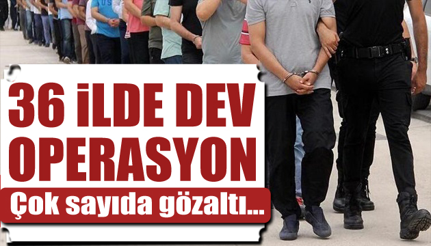 Bakanlık duyurdu: Dev operasyon!