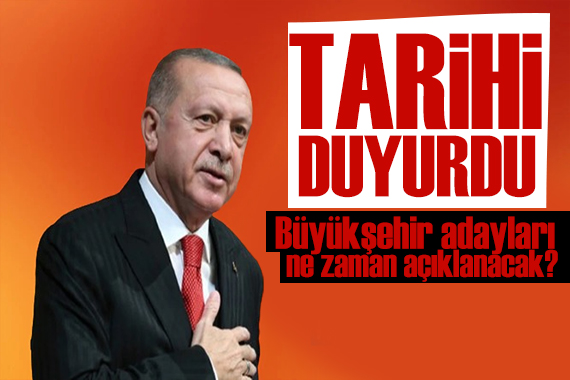 Erdoğan dan yerel seçim açıklaması: Tarihi duyurdu