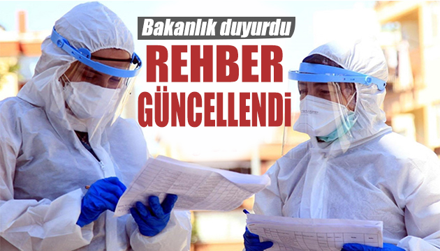 Bakanlık duyurdu: Temaslı rehberi güncellendi!