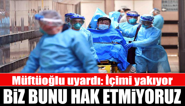 Mütfüoğlu ndan çarpıcı yorum: Rakamlar içimi yakıyor