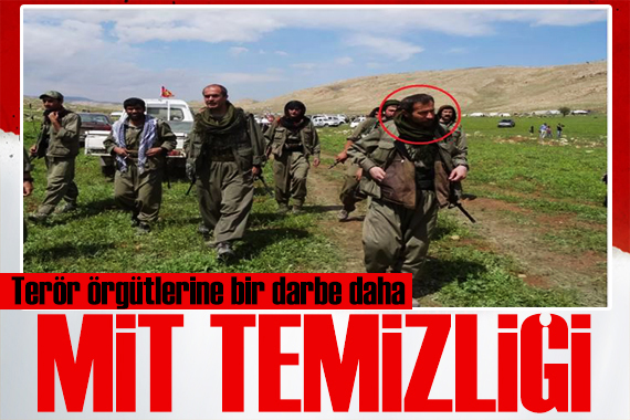 MİT ten terör örgütlerine bir darbe daha!