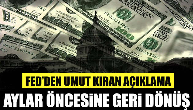 ABD Merkez Bankasının umutları kıran açıklaması