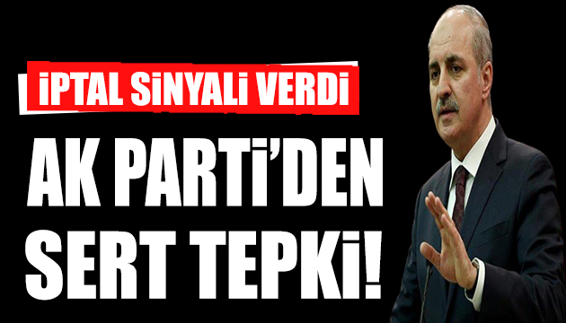 AK Parti den  İstanbul sözleşmesi  tepkisi