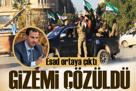 Esad Şam da ortaya çıktı! İşte ilk görüntü