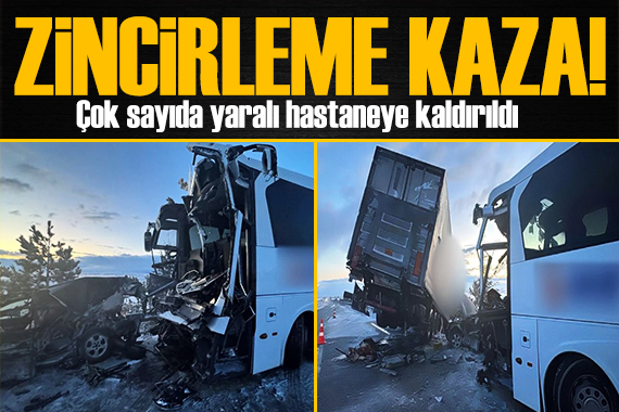 Afyonkarahisar da feci kaza! Çok sayıda yaralı hastaneye kaldırıldı