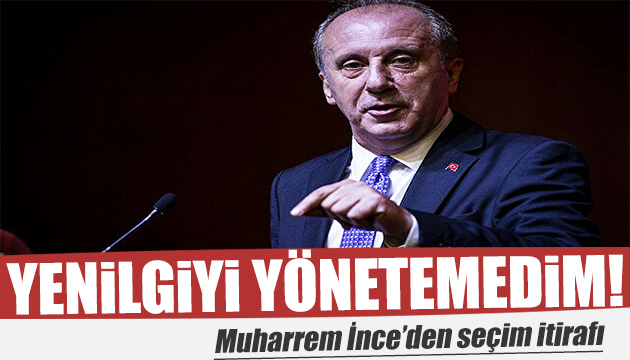 Muharrem İnce: Muhalefet medyası da ambargo uyguluyor!