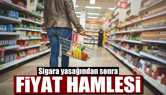 Marketlerde sigara yasağından sonra fiyat hamlesi