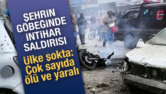 Pakistan’da intihar saldırısı: 10 ölü