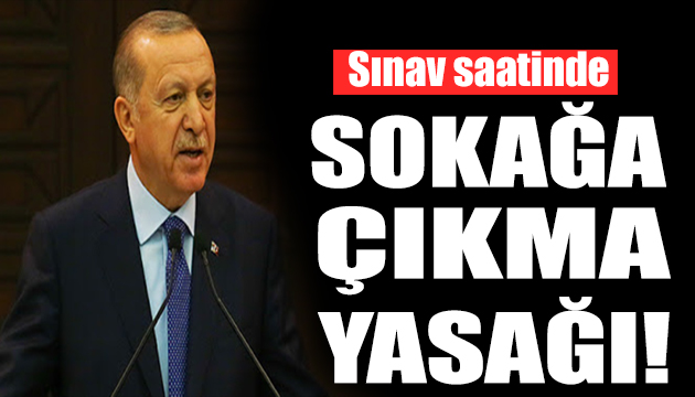 Erdoğan dan YKS ve LGS kararı!