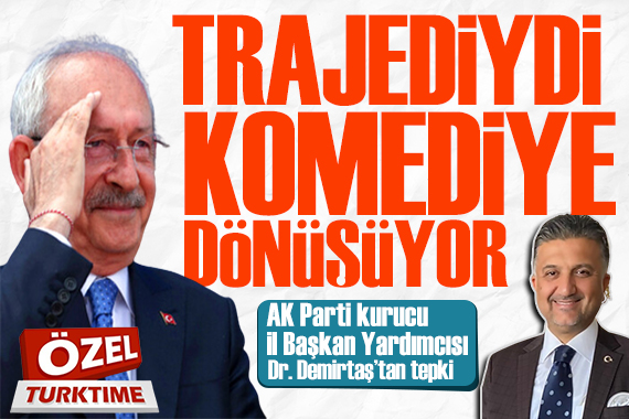 AK Parti Kurucu il Başkan Yardımcısı Dr. Demirtaş tan CHP ye tepki: Komediye dönüşüyor!