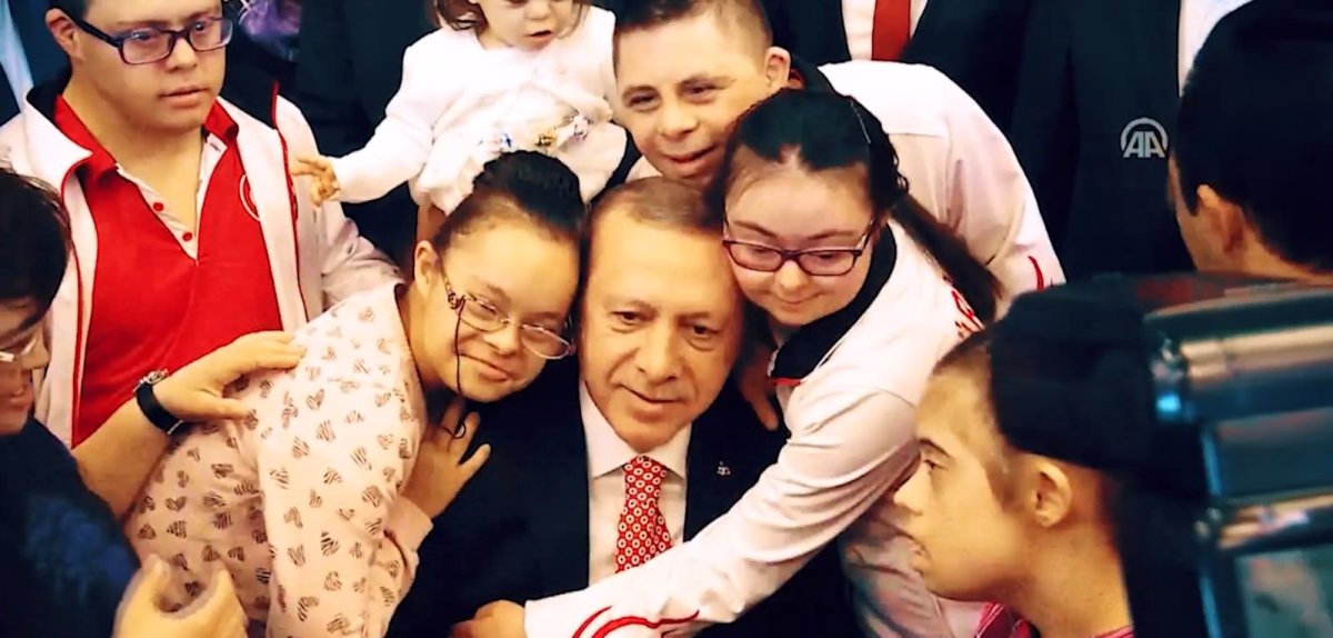 Erdoğan dan Dünya Engelliler Günü mesajı