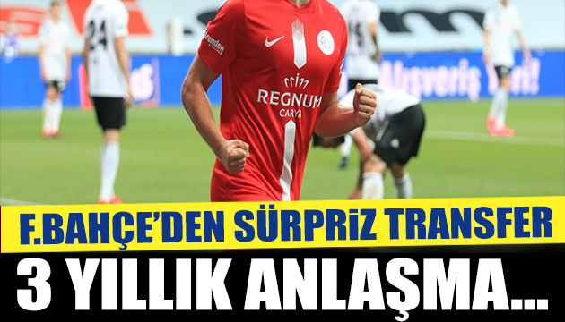 Fenerbahçe den 3 yıllık anlaşma