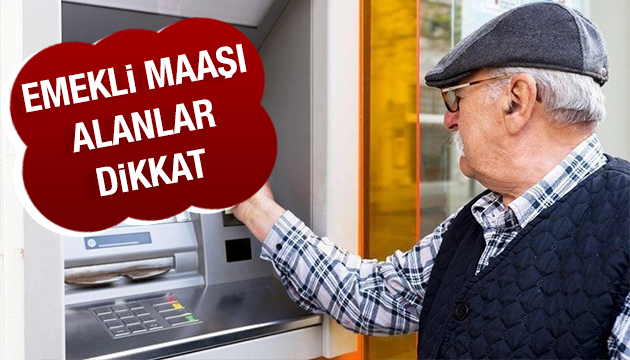 Bankalar emeklileri uyardı