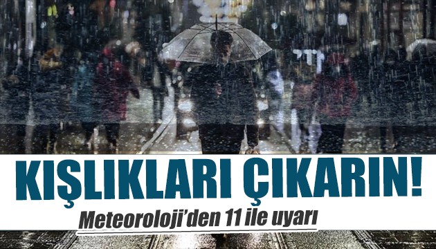 Meteoroloji'den kuvvetli yağış uyarısı: İşte 21 Eylül hava durumu