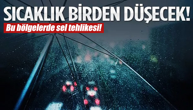 Meteoroloji uyardı: Sıcaklıklar düşüyor: İşte 22 Eylül hava durumu