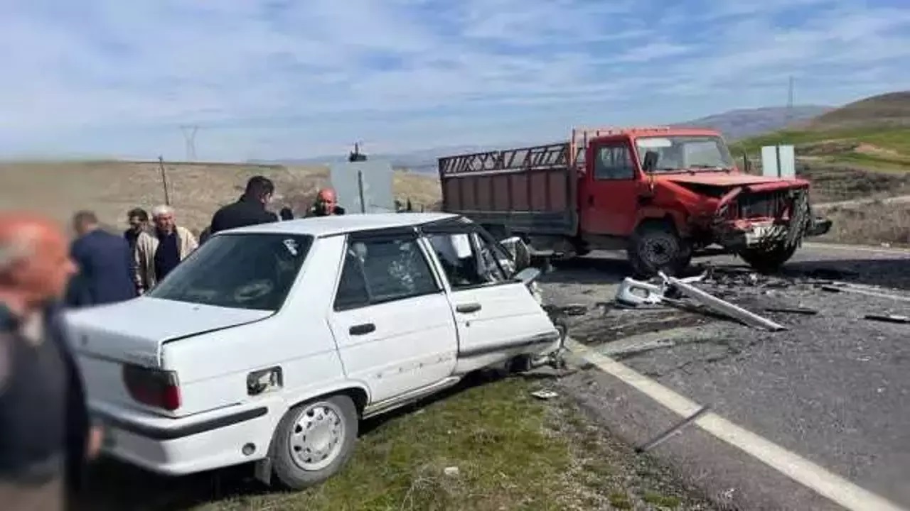 Malatya da feci kaza