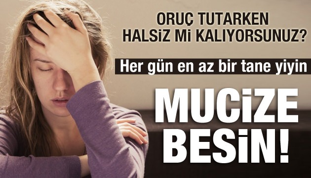 Ramazanın vazgeçilmezi: Mucize besin!