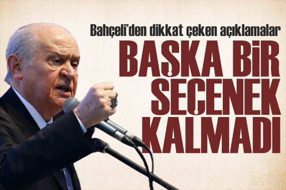 Bahçeli den İsrail e tepki: Kabul edilemez bir istila girişimi!