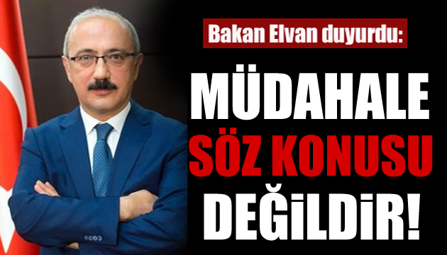 Bakan Elvan dan enflasyon açıklaması